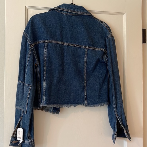 NWT Free People jean jacket - Picture 3 of 4